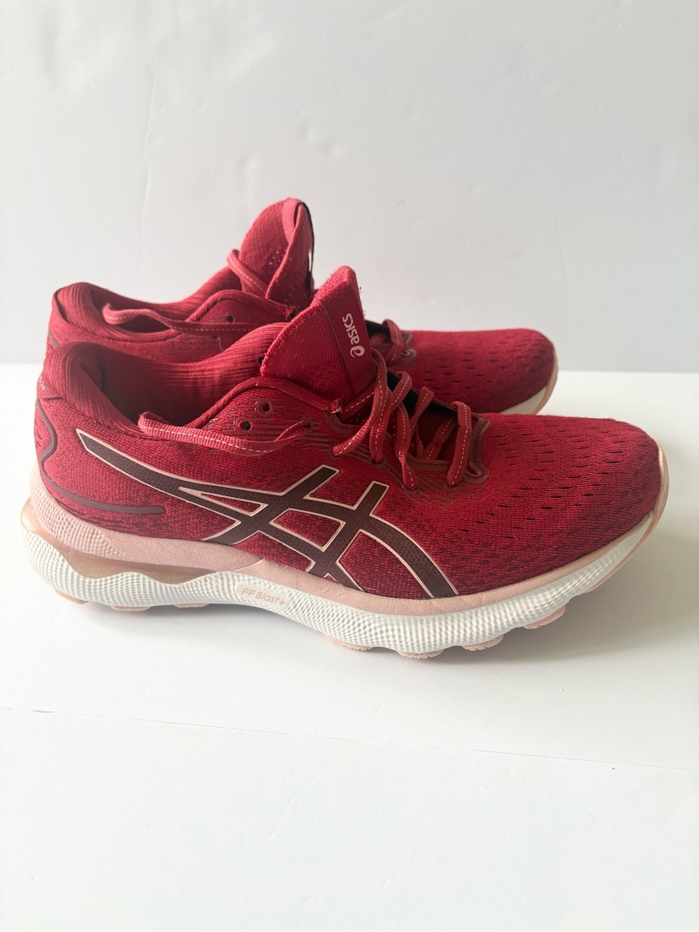 ASICS GEL-Nimbus 24 Running Shoes Cranberry Pink Women's Sz 8.5